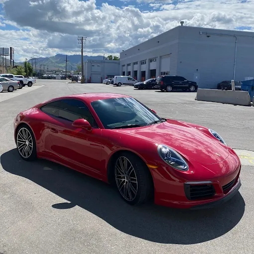 Red Porsche 911 Carrera detailed to a mirror gloss finish in Phoenix, AZ